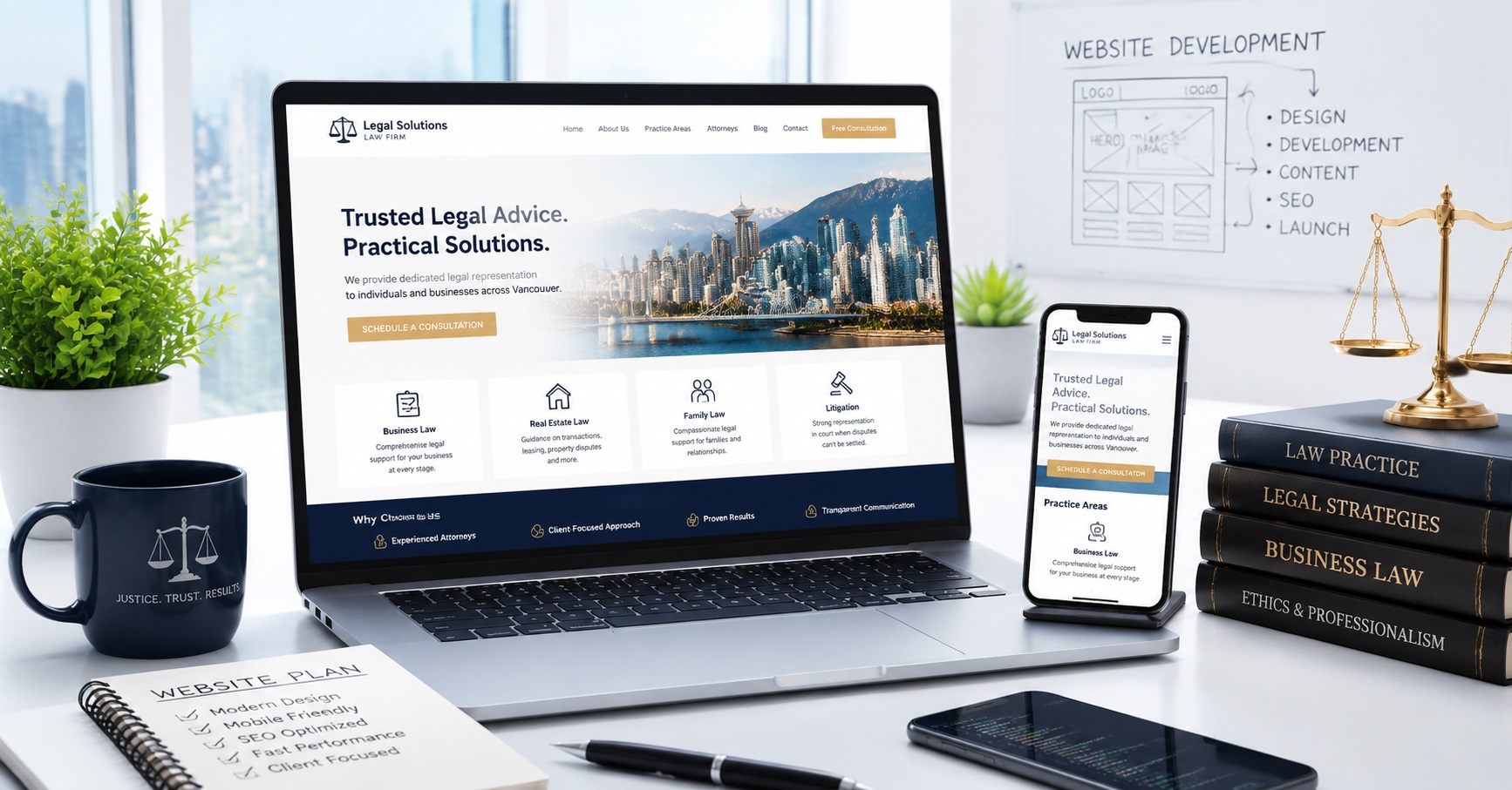 Website Development for Law Firms in Vancouver